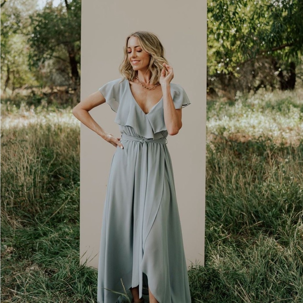 Baltic Born Soft Blue Maxi Dress